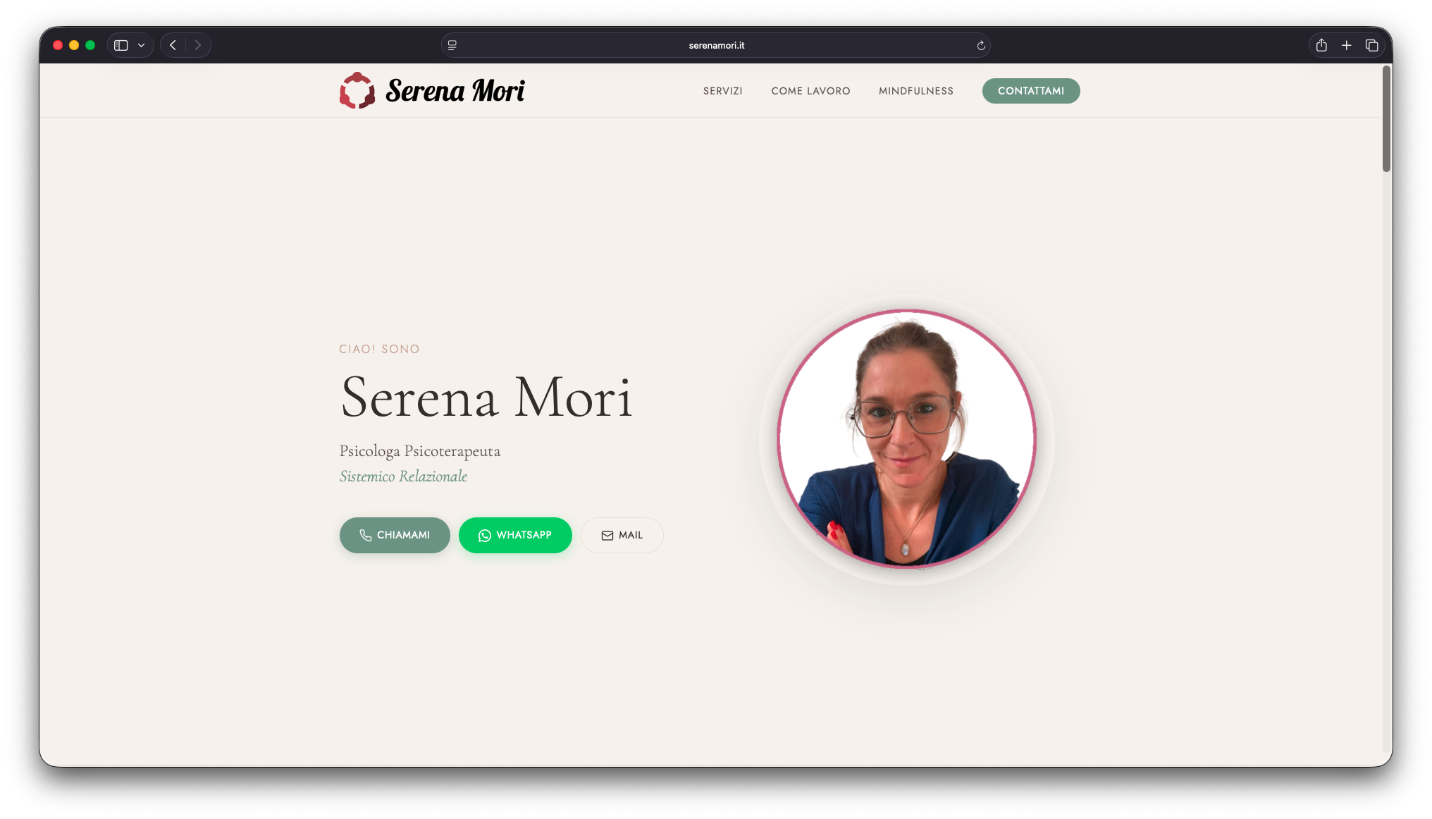 Sito Serena Mori